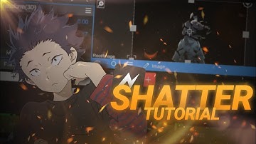 Shatter/Glass Break Effect Tutorial on Android Like AE - Node Video Tutorial