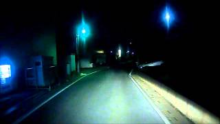 20150203 041842　ドライブレコーダー映像　飛び出し