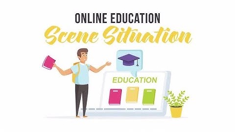 Online Education - Scene Situation After Effects Templates