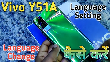 How To Change Language in Vivo Y51A,How To Language Setting in Vivo Y51A, Language Change in Vivo