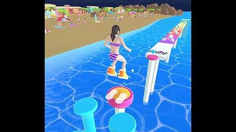 Hopscotch Run 😁🌈😈 Game Walkthrough - GamePlay All Levels [ iOS / Android ] New Game!!