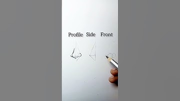 Nose Tutorial for Beginners #nose #anime #asmr #shorts #tutorial #art