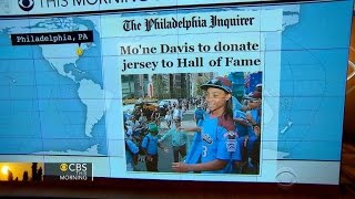 Headlines at 8:30: Little League star Mo'ne Davis to donate her jersey to Baseball Hall of Fame