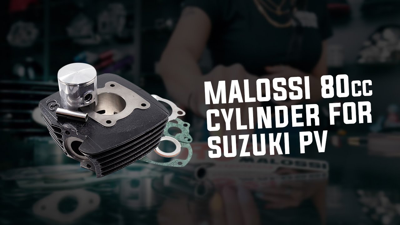 Malossi 80cc cylinder kit for Suzuki PV