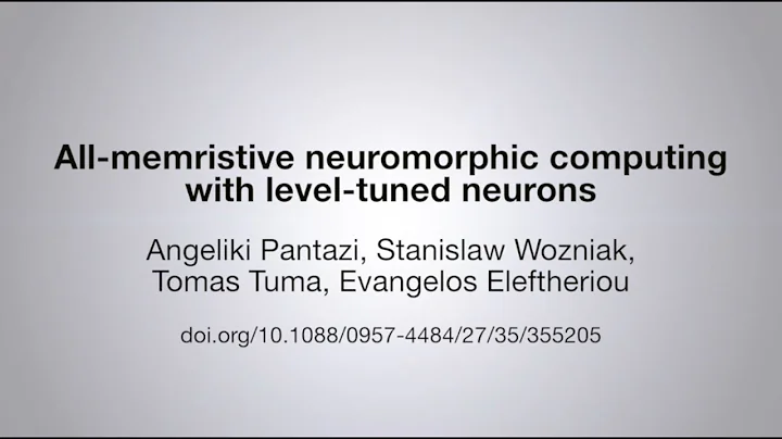 All-memristive neuromorphic computing with level-tuned neurons