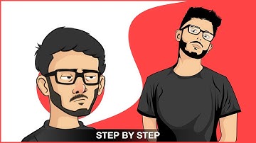 Create Your Vector Portrait like this on Mobile | STEP BY STEP✍
