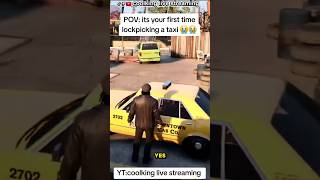 POV:its your first time lockpicking a taxi 😭😭 #gtarp #gta #fivem #fyp #viral #shorts @LowHD