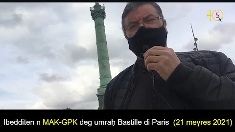 Rassemblements du dimanche 21 mars 2021  Paris du MAK-GPK et du mouvement dit Hirak