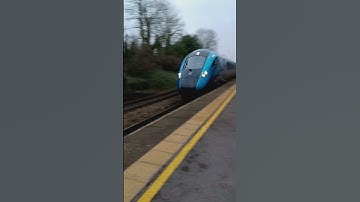 class 802 passing Garforth