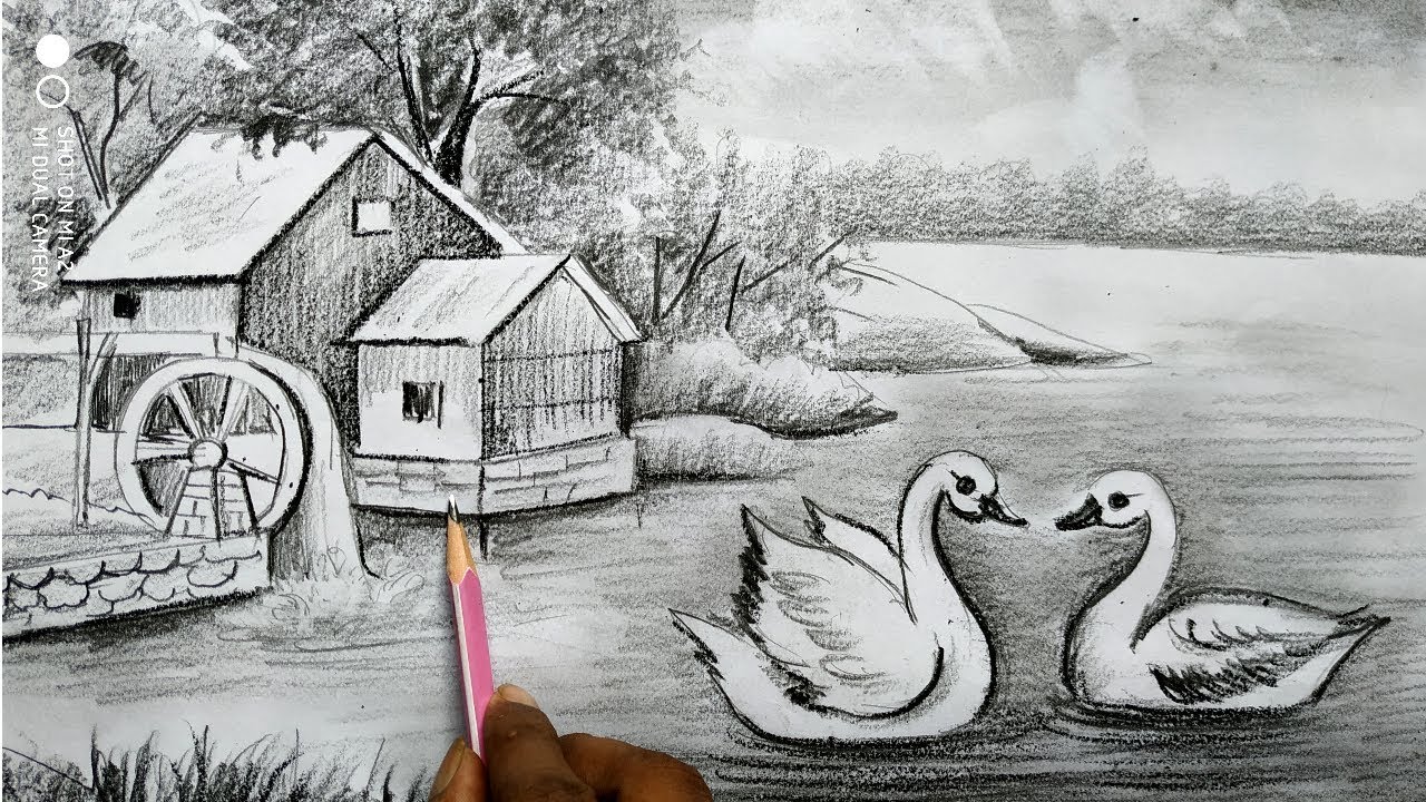 Featured image of post Landscape Pencil Sketch Drawing For Beginners : 7 fundamentals of pencil drawing.