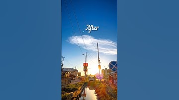 Before/After🔁Transition video😍🎥||Lightroom Edits|| #shorts #ytshorts #lightroomediting #tutorial