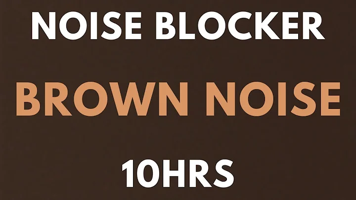NOISE BLOCKER Brown Noise 10 Hours for Sleep, Study, Tinnitus , insomnia