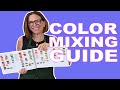 Color Mixing Guide for Acrylics