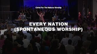 Every Nation (Spontaneous Worship) - Klaus, Kari Jobe, Rick Pino & Christ For The Nations Worship