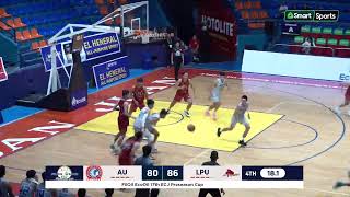 Filoil EcoOil 17th ECJ Preseason Cup June 1, 2024 | GAME 2, AU vs LPU