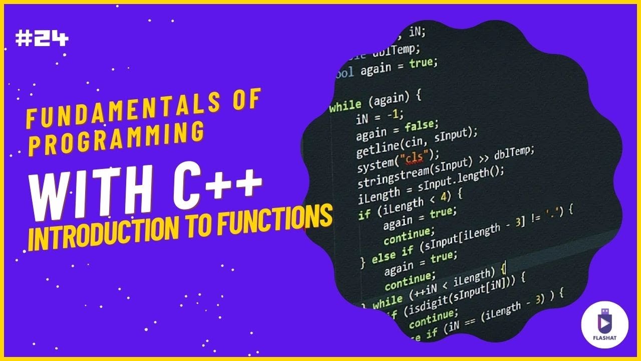 [Arabic] Fundamentals of Programming With C++ #24 - Introduction to ...