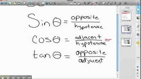 Example of Basic Trigonometry Given Right Triangle with Acute Angle and Hypotenuse