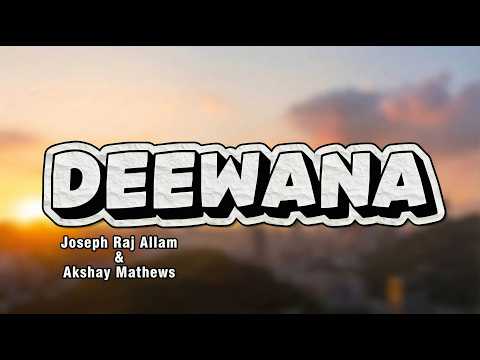 Deewana Mei Yeshu Ka | Karaoke With Lyrics | Joseph Raj Allam Ft. Akshay Mathews | 
