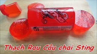 Làm Thạch Rau Câu chai Sting