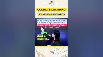 Maths Short Tricks | Coding & Decoding #mathsshorttricks #maths #codinganddecoding #shorts