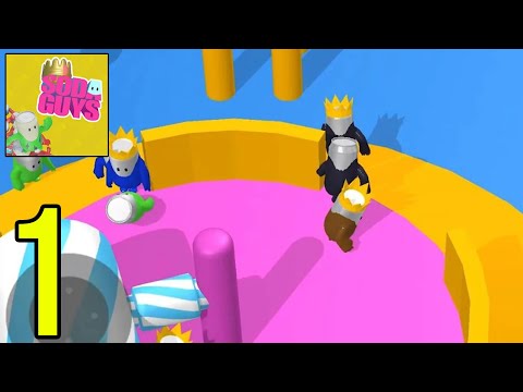 Soda Guys - Gameplay Walkthrough Part 1 (iOS, Android)