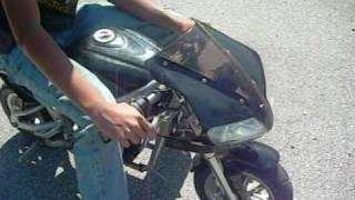 Pocket Rocket Mini Bike X7 49cc