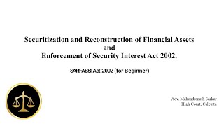 SARFAESI Act 2002 (for Beginner)