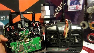 HOW TO CHANGE MODES ON AN RC REMOTE CONTROL, ULTRA RC, MODE 1 TO MODE 2 CONVERT!