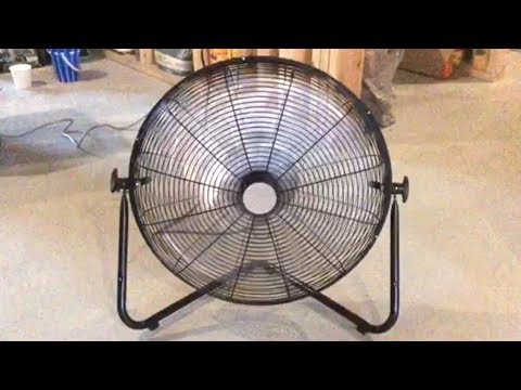 Hdx 20 High Velocity Fan Youtube