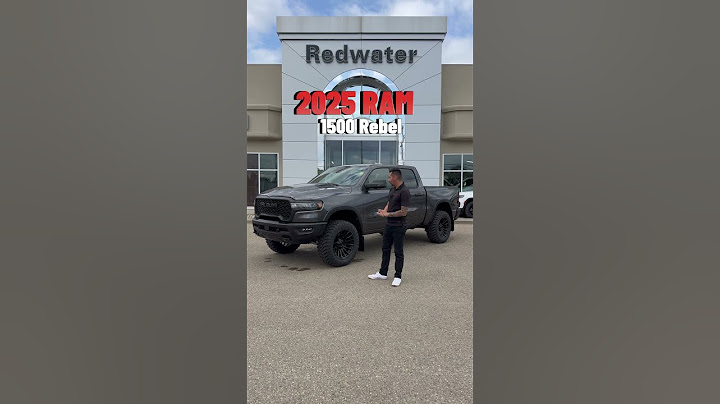 New 2025 Rig Ready Ram 1500 Rebel Crew Cab 4x4 | Stock # SR12980 - Redwater Dodge