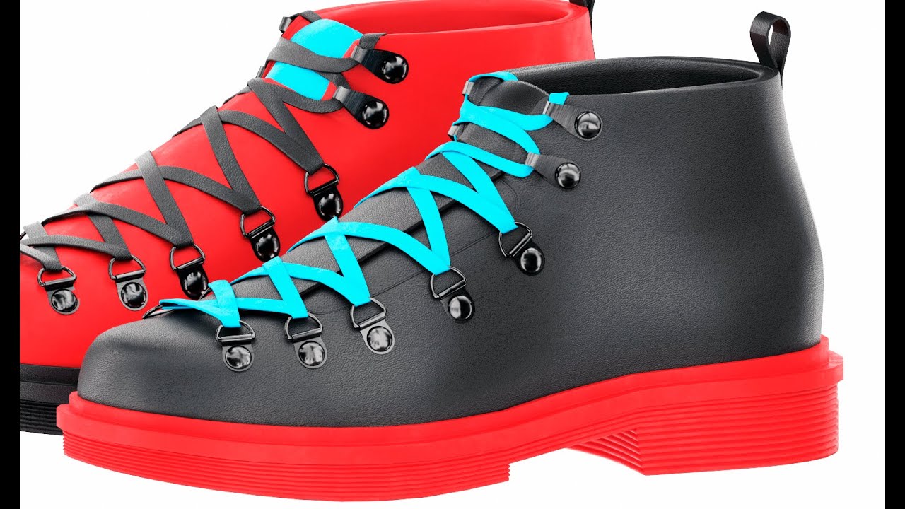 Create a Shoe 3Ds max  lesson 5 Создаем ботинок 3Ds max  урок 5