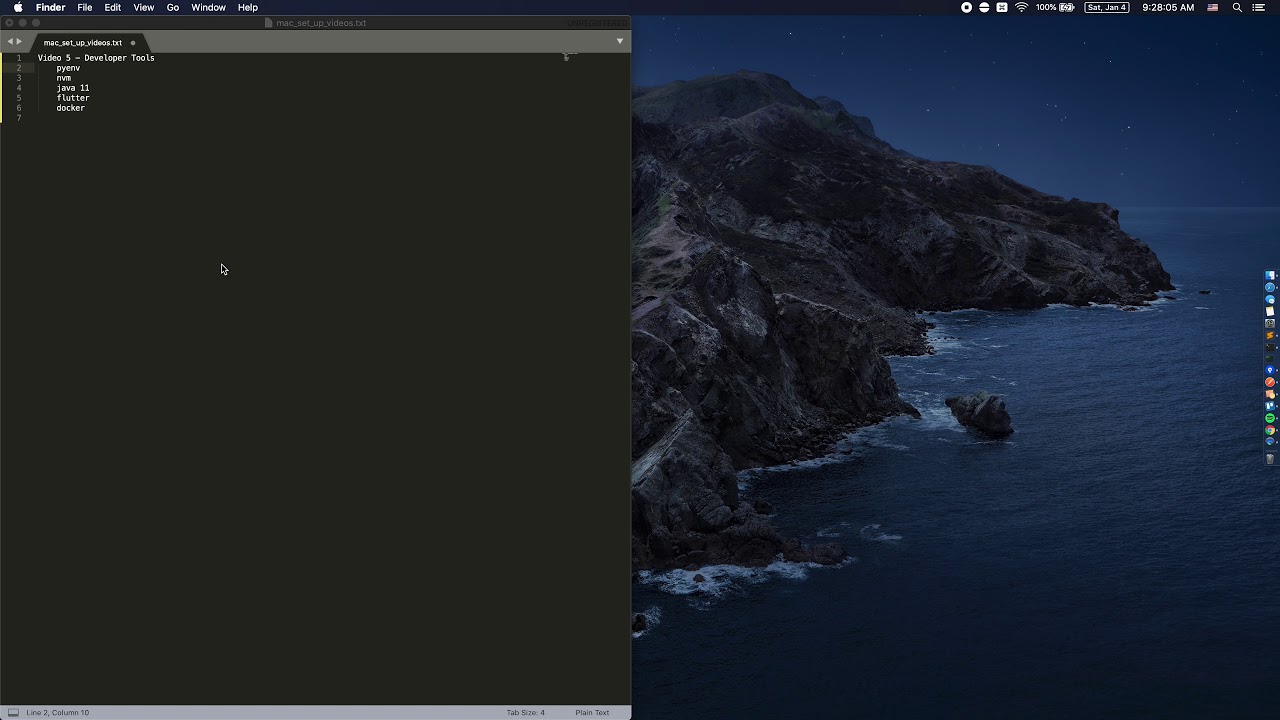 Mac Developer Setup Video 5/5: Developer Setup - YouTube