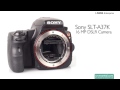 Sony SLT-A37K 16 MP DSLR Camera (Black)