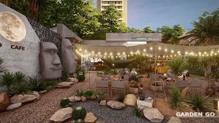 GARDEN GO CAFE - Quán cafe sân vườn thiết kế đẹp nhất #thietkequancafesanvuon thietkenoithatatz.com