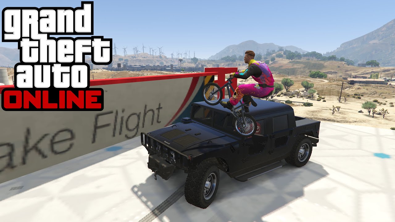 STUNTY ROWEREM NA FACE TO FACE | GTA ONLINE z EKIPĄ [JANOWSKY, THE MICHAEL i BLUEQ] #32