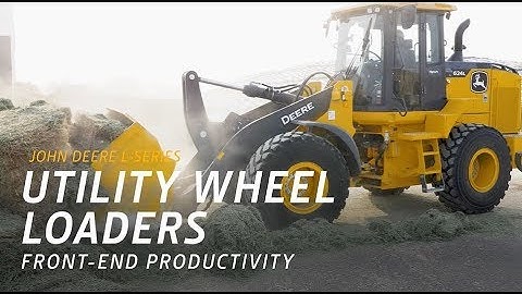 Front-End Productivity | John Deere L-Series Mid-Size Wheel Loaders