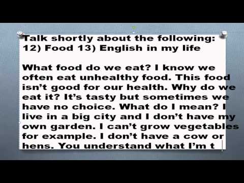 1000 английских топиков Часть 6 Food English in my life еда английский в моей жизни