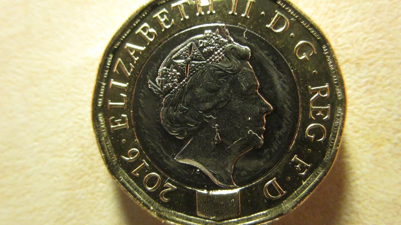 英国 新1ポンド硬貨の流通が始まる 英国情報 Youtube