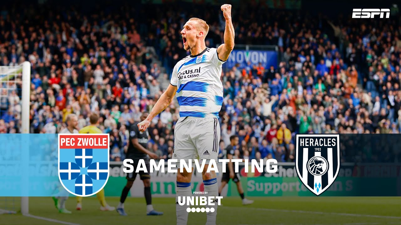 🔵⚪️ PEC ZWOLLE doet GOEDE ZAKEN voor LIJFSBEHOUD! 💪 | Samenvatting PEC Zwolle - Heracles Almelo