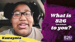 What 826 New Orleans Means to Me with Kawaynea