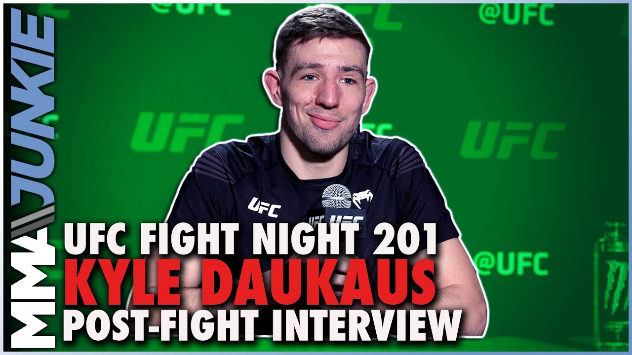 Kyle Daukaus talks buzzer beater submission of Jamie Pickett 