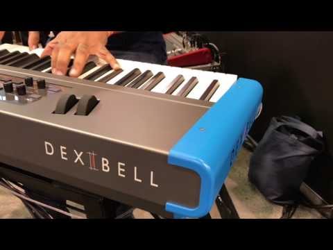 Kenneth Crouch playing DEXIBELL VIVO S7 digital piano at NAMM 2017 #1