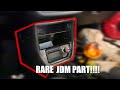 RARE JDM Double Din Center Console Install in EG Civic Hatch