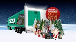 Stax Trade Centres: 2018 Christmas trees, lights and decorations