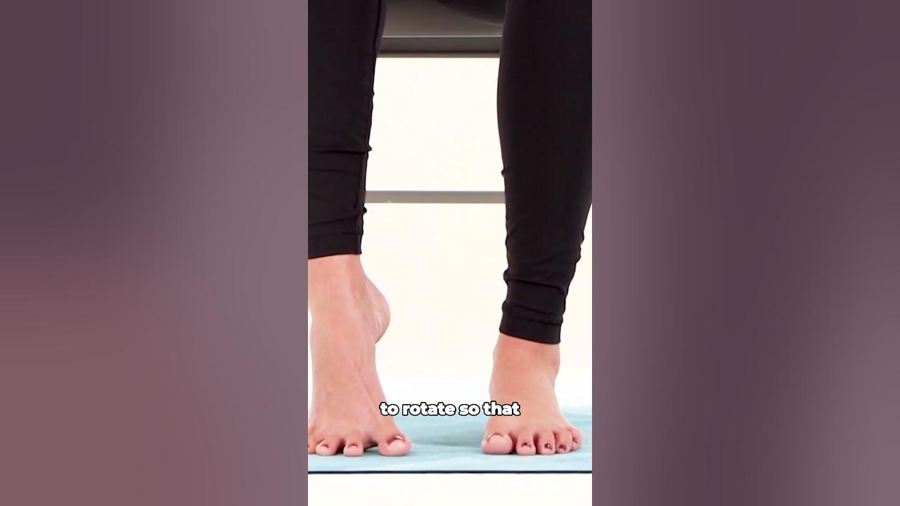A 5 minute yoga practice to help you improve your overall foot
