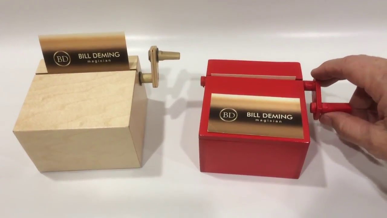 business card dispenser - youtube