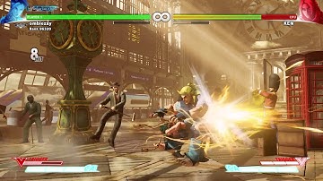 STREET FIGHTER V Cammy V Trigger Combo