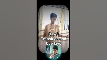 "Day 3: Transitions 🔀 + Overlays ✨#trending #tamil #davinciresolve #tutorial #shorts