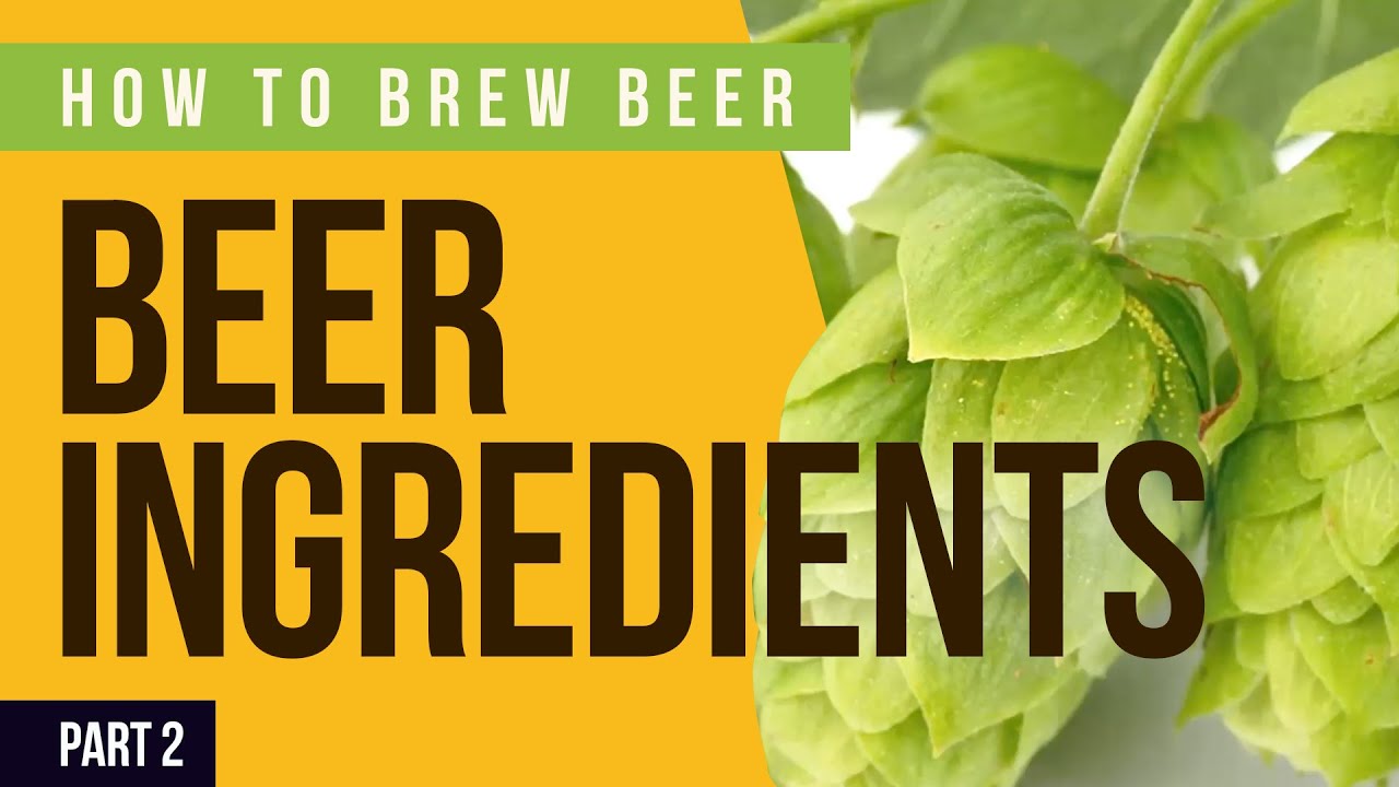 How to Brew Beer: Beer Ingredients (Part 2) - YouTube