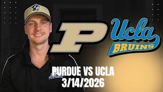 Purdue vs UCLA 3/14/26 Free College Basketball Picks and Predictions | NCAAB Pick